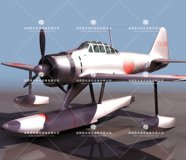 平川3D模型飞机_